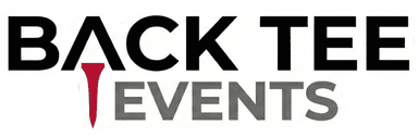 Back Tee Events logo – professional golf trip and tournament organizer