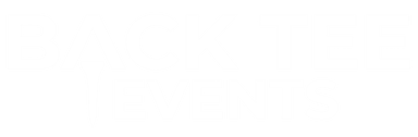 Back Tee Events logo – professional golf trip and tournament organizer