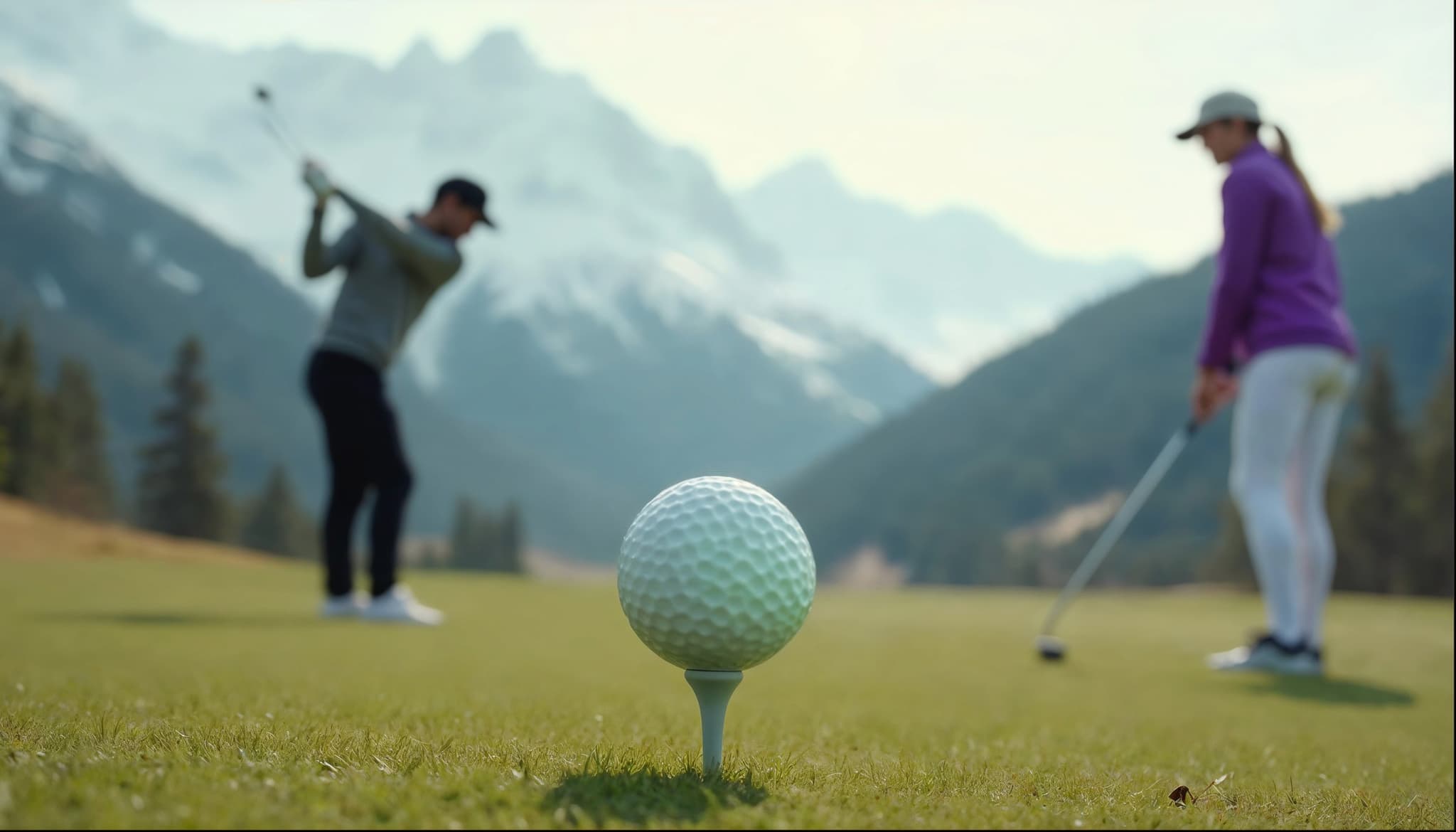 Golf course at golden hour – get a custom quote for your professional golf trip with Back Tee Events